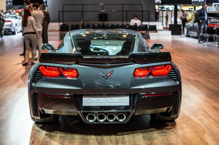 Geneva Motor Show 2016 - Chevrolet Corvette Grand Sport - Rear - carwitter
