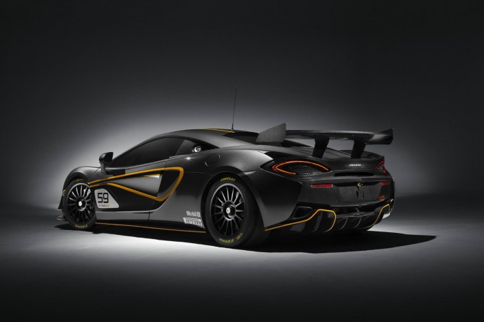 McLaren 570S GT4 - Rear Angle 2 - carwitter