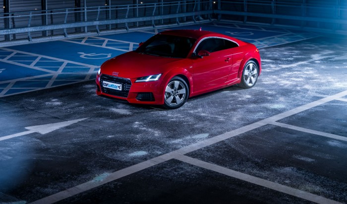 2016 Audi TT 2.0 TFSI Quattro Review -Front Above - carwitter