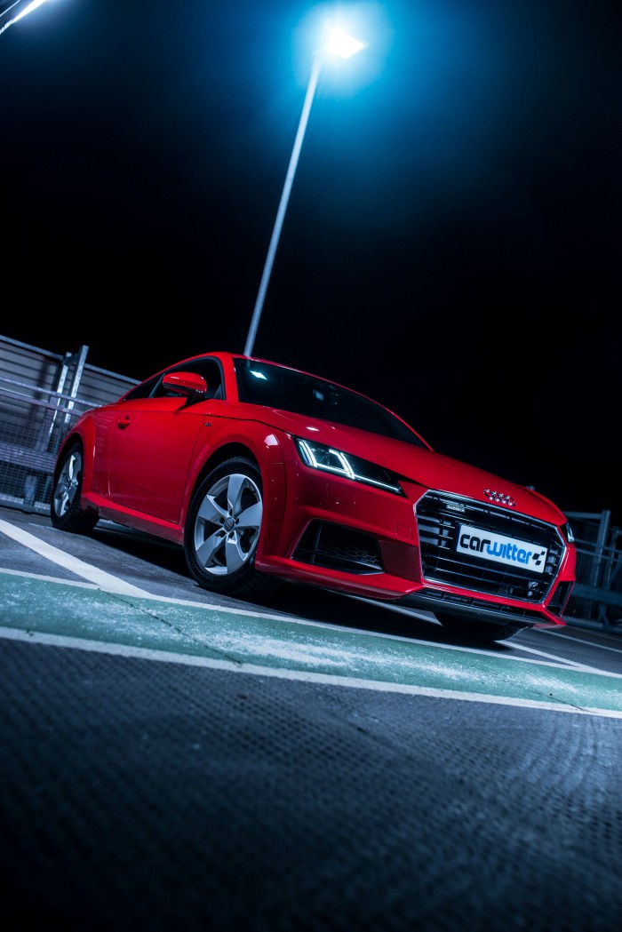 2016 Audi TT 2.0 TFSI Quattro Review - Front Angle Portrait - carwitter