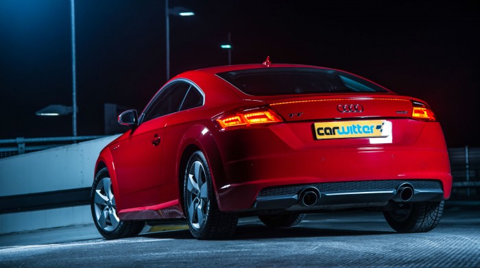 2016 Audi TT 2.0 TFSI Quattro Review - Rear Angle - carwitter