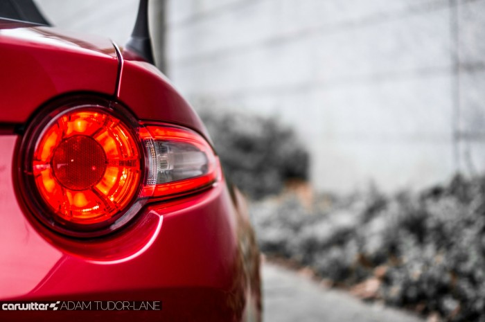 2016 Mazda MX5 160 PS Review - Rear Light - carwitter