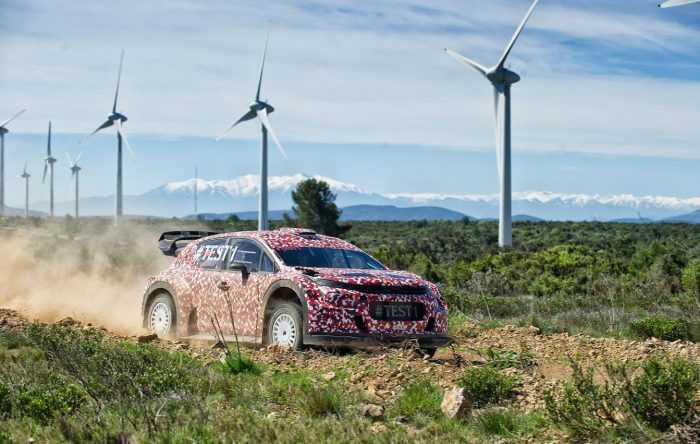 2017 Citroen C3 WRC Testing 2 - carwitter