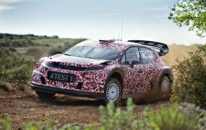 2017 Citroen C3 WRC Testing 3 - carwitter