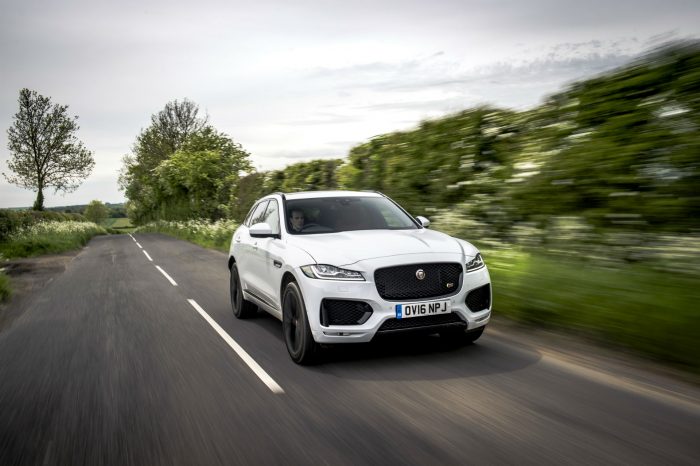 2016 Jaguar F-Pace S Diesel Review - Driving Shot Front - carwitter