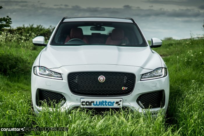 2016 Jaguar F-Pace S Diesel Review - Front - carwitter