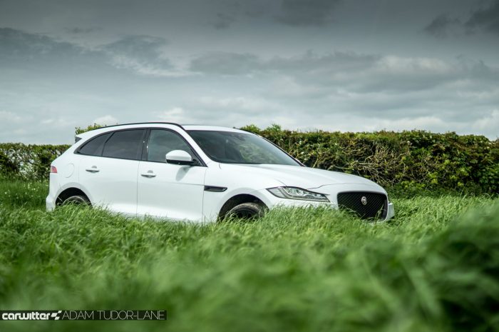2016 Jaguar F-Pace S Diesel Review - Low Grass Scene - carwitter