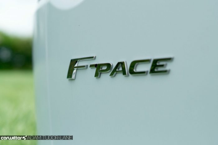 2016 Jaguar F-Pace S Diesel Review - Rear Badge - carwitter