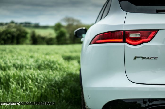 2016 Jaguar F-Pace S Diesel Review - Rear Lamp Badge - carwitter