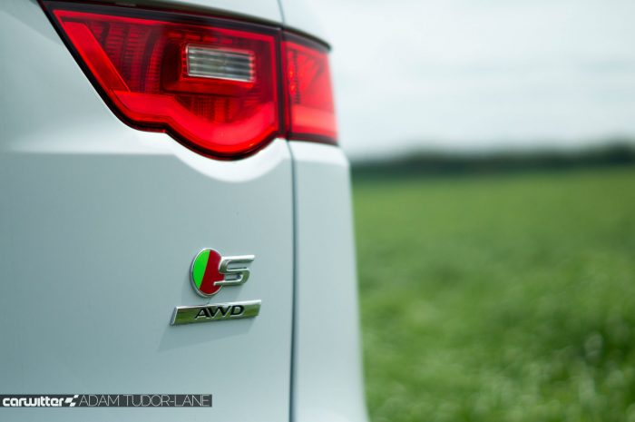 2016 Jaguar F-Pace S Diesel Review - S AWD Badge - carwitter