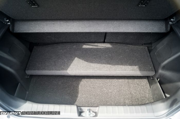 2016 Suzuki Baleno Review - Boot Floor - carwitter