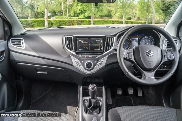 2016 Suzuki Baleno Review - Dashboard - carwitter