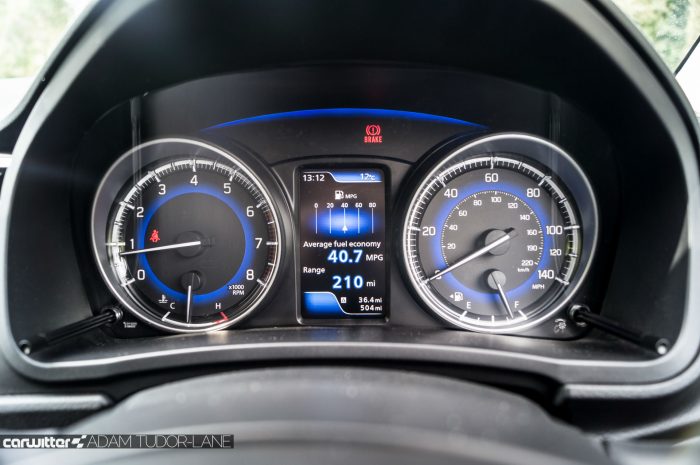 2016 Suzuki Baleno Review - Dials - carwitter