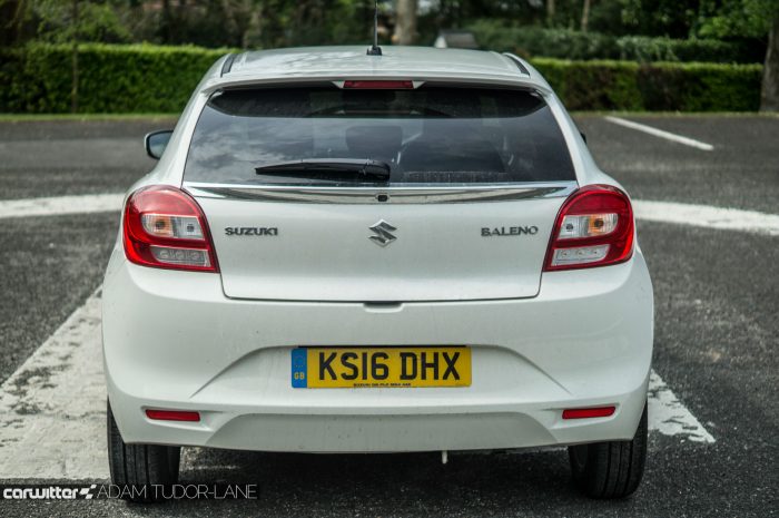 2016 Suzuki Baleno Review - Rear High - carwitter