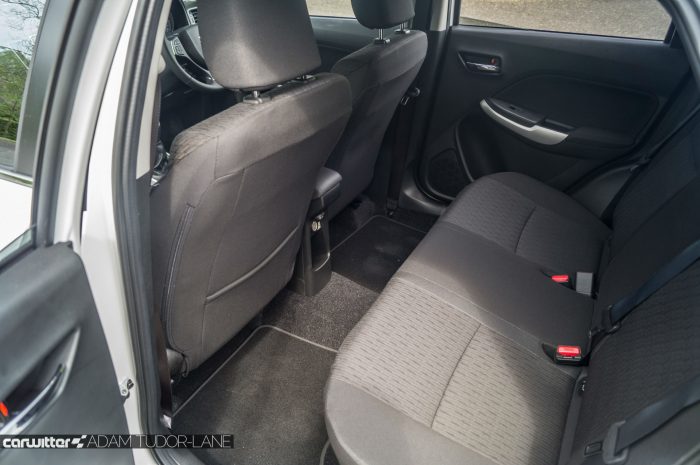 2016 Suzuki Baleno Review - Rear Seats - carwitter