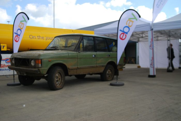 Silver Classic 16 Range Rover