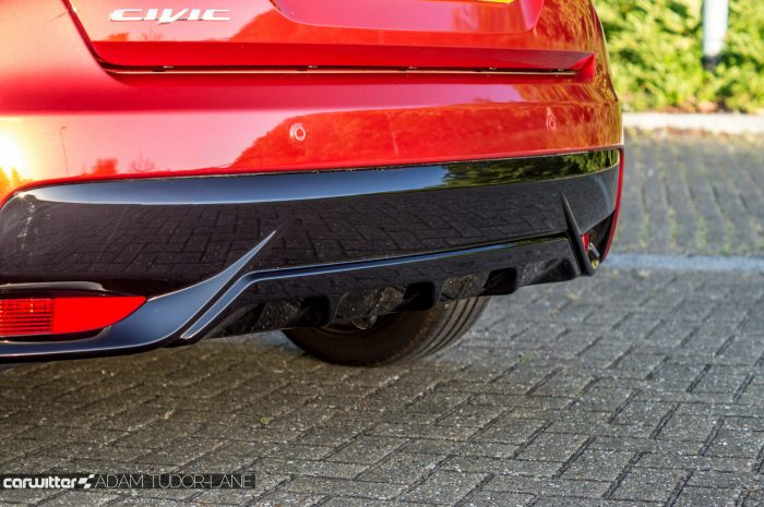 2016 Honda Civic Sport Review 1.6 iDTEC - Rear Diffuser - carwitter