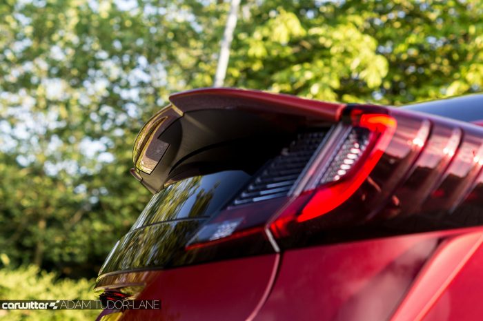 2016 Honda Civic Sport Review 1.6 iDTEC - Rear Spoiler - carwitter