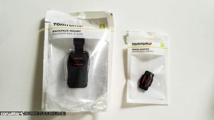 2016 TomTom Bandit Review - Accessory Mounts - carwitter