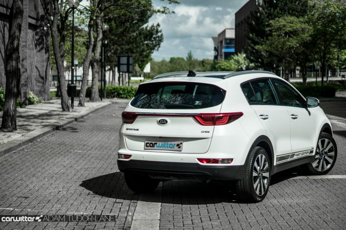 2016 Kia Sportage Review - Rear Angle - carwitter