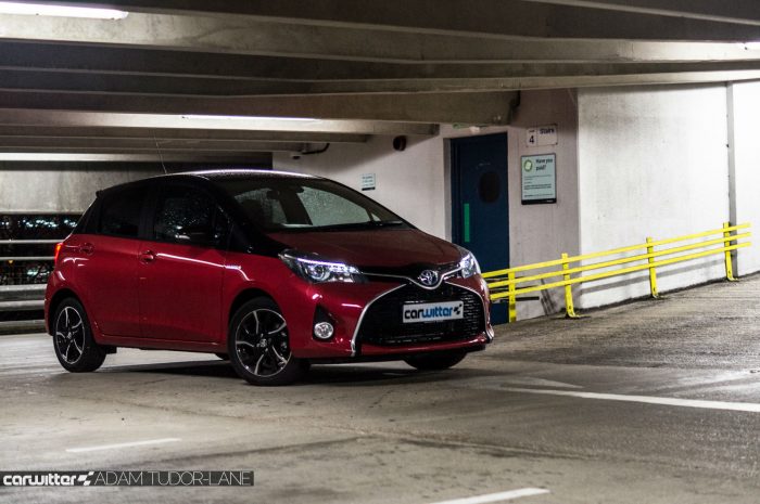 2016 Toyota Yaris Hybrid Review - Front Angle 2 - carwitter