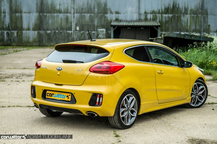 2016 KIA Pro Ceed GT Review - Rear Angle Close - carwitter