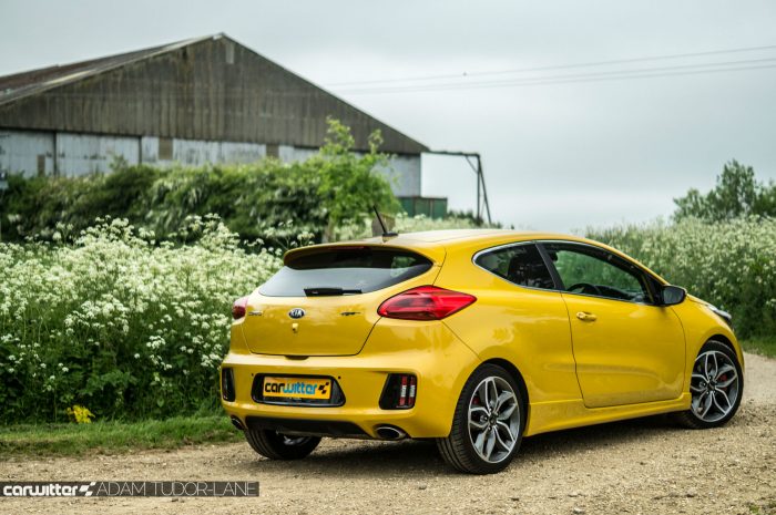 2016 KIA Pro Ceed GT Review - Rear Angle - carwitter