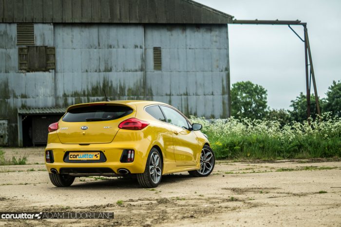 2016 KIA Pro Ceed GT Review - Rear Scene - carwitter