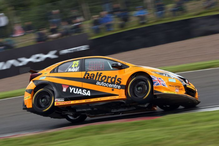 BTCC 2016 Knockhill Neal Honda Civic