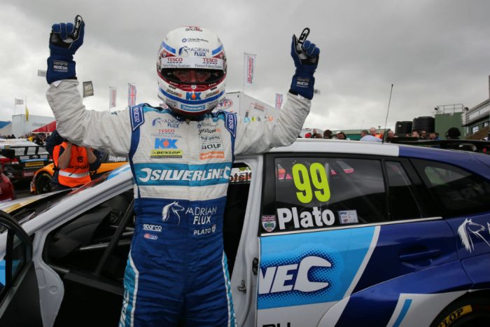 BTCC 2016 Knockhill Plato Subaru 2