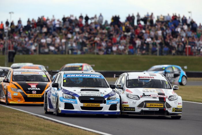 BTCC 2016 Snetterton Turkington Jackson