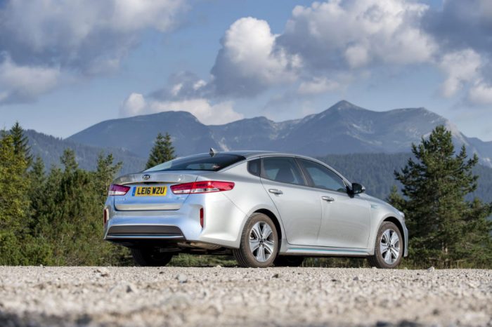 Kia Optima PHEV - Rear