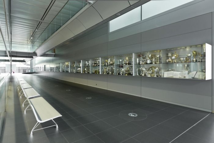 McLaren MTC Factory Tour - 027 Trophy Cabinet - carwitter