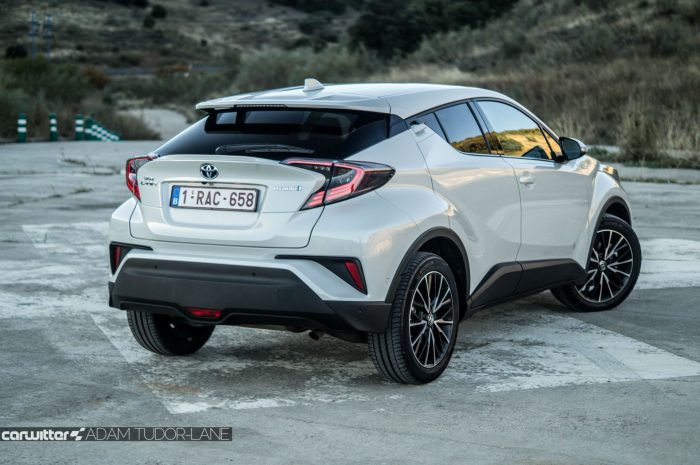 toyota-c-hr-review-rear-angle-close-carwitter